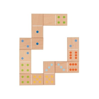 Dominó textilzsákban