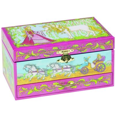 Goki - Zenélő lovas ékszerdoboz