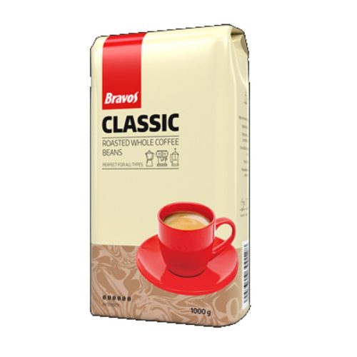 Bravos Szemes kávé 1kg - Classic