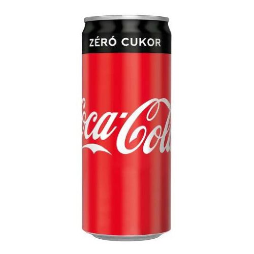 Coca Cola 0,33L - Zero (Visszaváltási díjas)