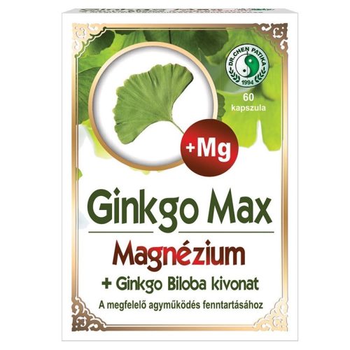 Dr. Chen Ginkgo Max Magnézium kapszula, 60db