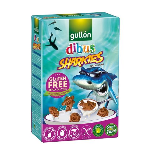 Gullon 250g - Dibus Sharkies (gluténmentes)