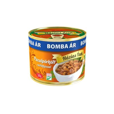 Házias Ízek 500g - Pacalpörkölt csülökhússal