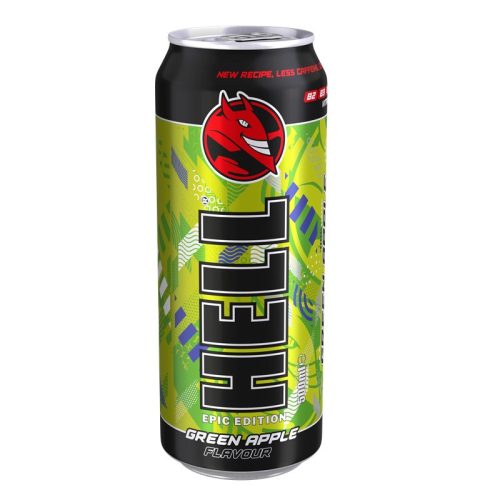 Hell Epic 0,5L - Green Apple (Visszaváltási díjas)