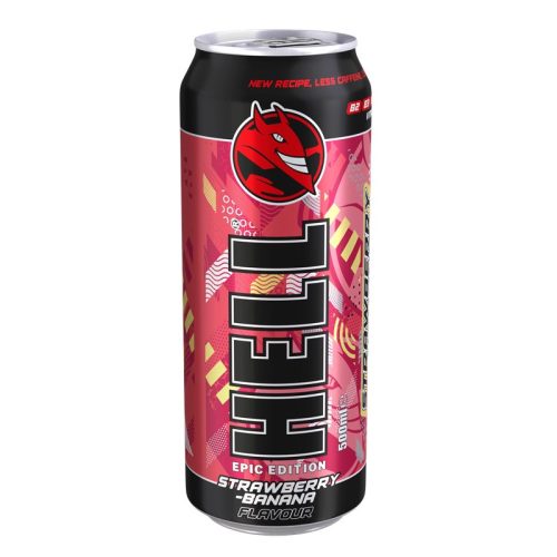 Hell Epic 0,5L - Strawberry-Banana (Visszaváltási díjas)