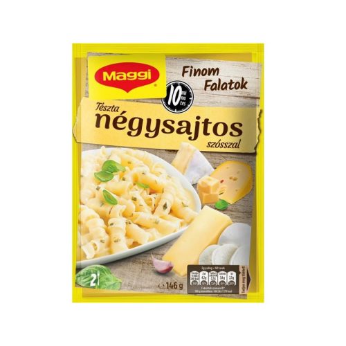 Maggi Finom Falatok 146g - Négysajtos / Krémes sajtszósszal