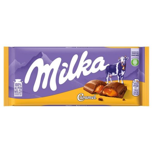 Milka 100g - Caramel