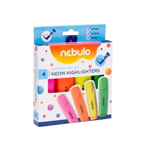 Nebulo neon szövegkiemelő, 4 szín