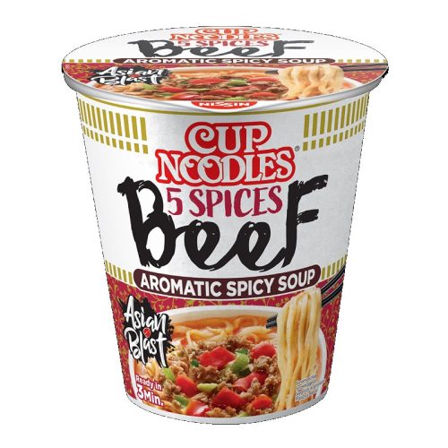 Nissin Cup Noodles - 5 Spices Beef