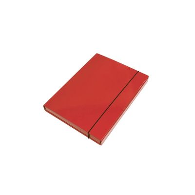 Optima füzetbox A4, 3 cm - Piros