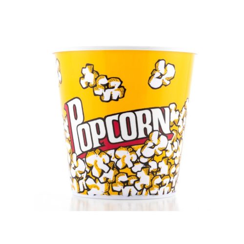 Műanyag popcorn pohár 1,6L