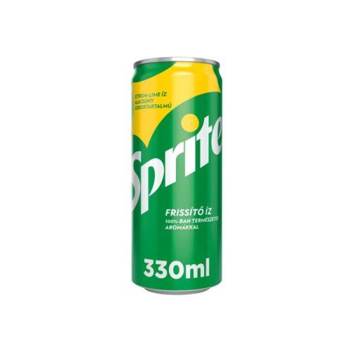 Sprite 0,33L - Eredeti (Visszaváltási díjas)