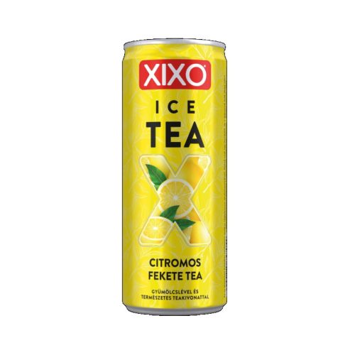Xixo Ice Tea 0,25L - Black Lemon (Visszaváltási díjas)
