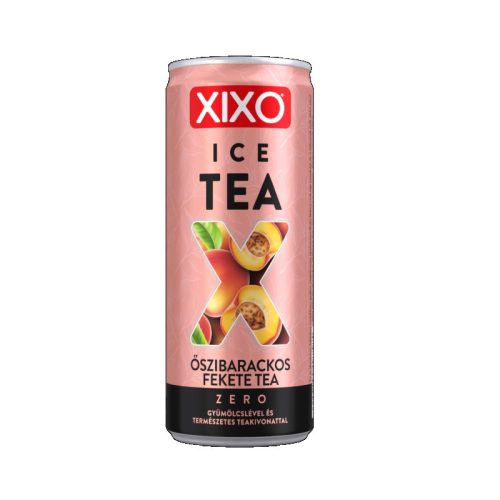 Xixo Ice Tea 0,25L - Black Peach Zero