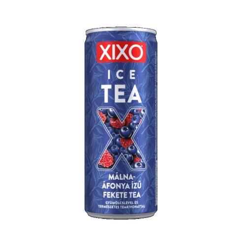 Xixo Ice Tea 0,25L - Raspberry-Blueberry (Visszaváltási díjas)