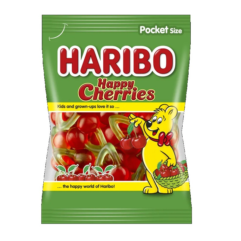 Haribo 100g - Happy Cherries