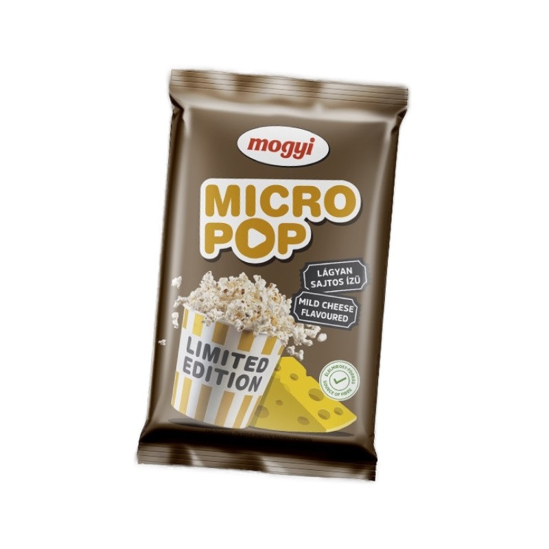 Mogyi Micro Popcorn 100g - Lágyan sajtos