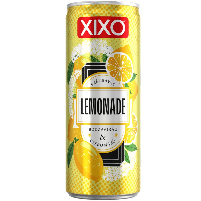 Xixo Limonádé 0,25L - Bodzavirág-citrom